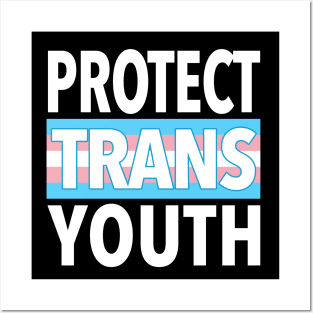 Protect Trans Youth Posters and Art